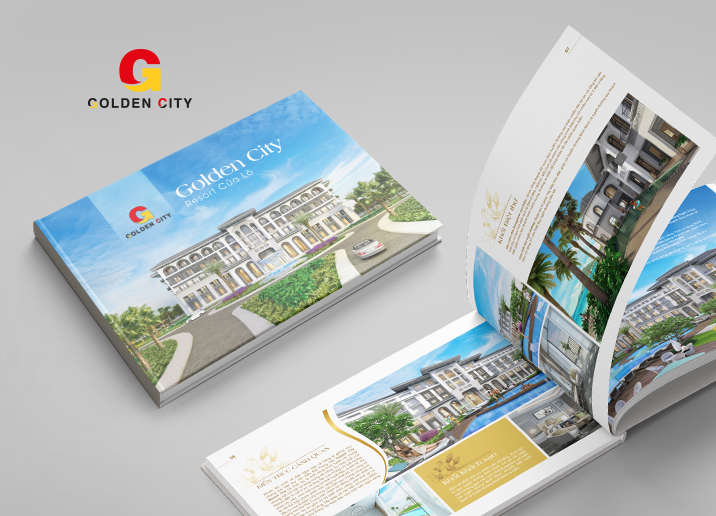Thiết kế bộ catalogue của golden city  tại Hải Phòng